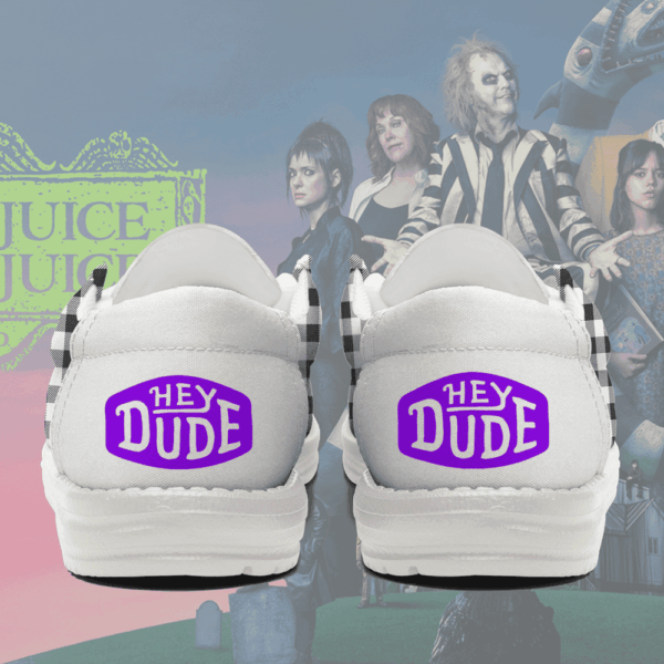 Tubopro Beetlejuice Personalized Hey Dude Shoes For Men And Women - Image 3