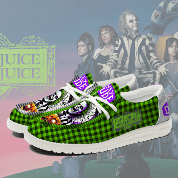 Tubopro Beetlejuice Personalized Hey Dude Shoes For Men And Women