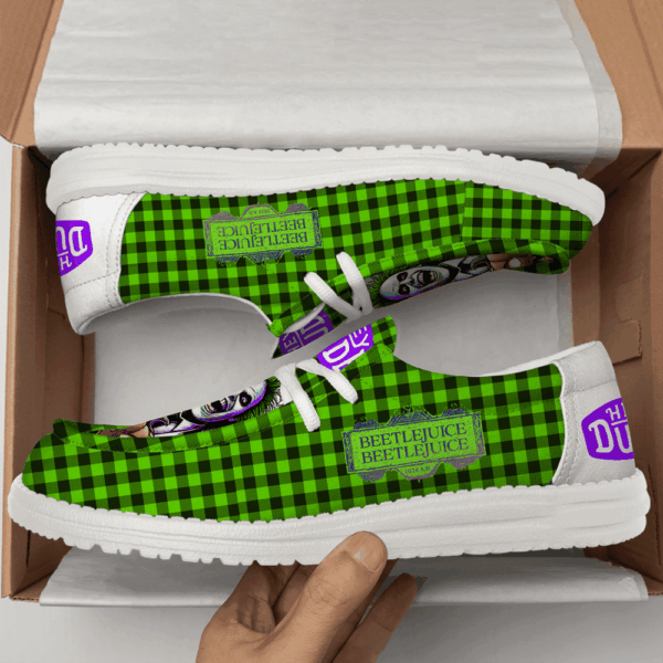 Tubopro Beetlejuice Personalized Hey Dude Shoes For Men And Women - Image 5