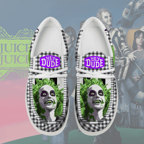 Tubopro Beetlejuice Personalized Hey Dude Shoes For Men And Women - Image 4