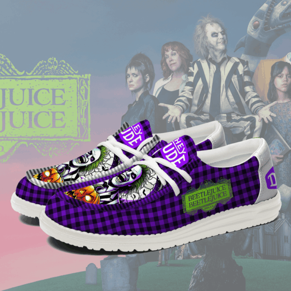 Tubopro Beetlejuice Personalized Hey Dude Shoes For Men And Women