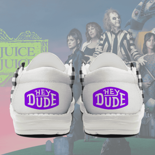 Tubopro Beetlejuice Personalized Hey Dude Shoes For Men And Women - Image 3