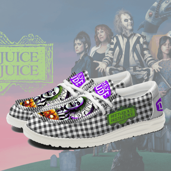 Tubopro Beetlejuice Personalized Hey Dude Shoes For Men And Women - Image 2