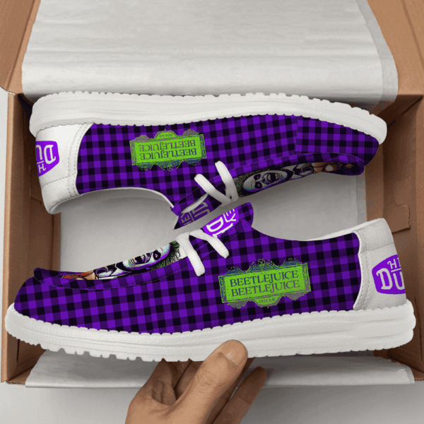 Tubopro Beetlejuice Personalized Hey Dude Shoes For Men And Women - Image 2