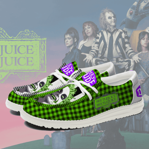 Tubopro Beetlejuice Personalized Hey Dude Shoes For Men And Women
