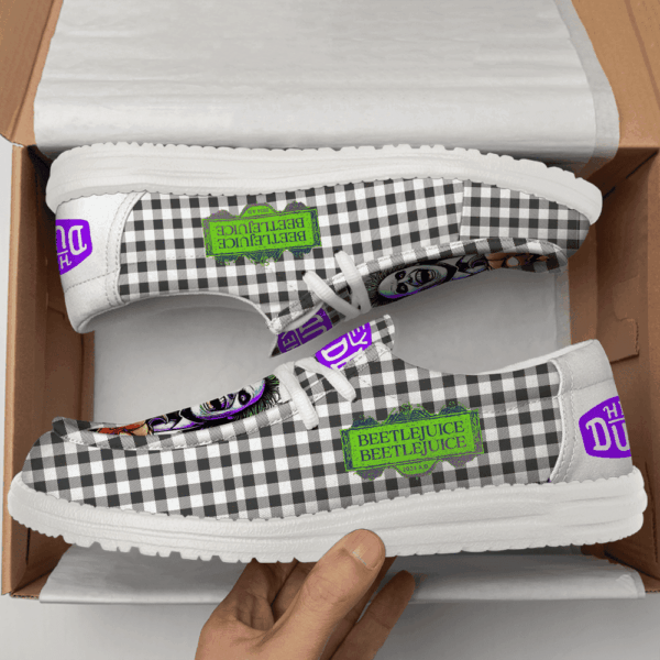 Tubopro Beetlejuice Personalized Hey Dude Shoes For Men And Women - Image 5