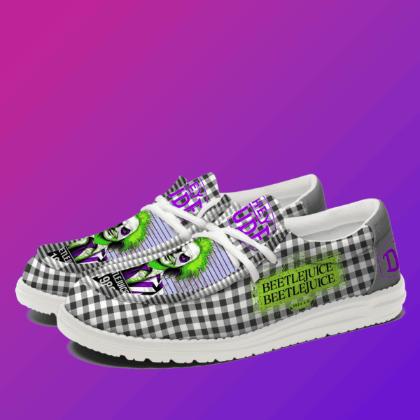 Tubopro Beetlejuice Personalized Hey Dude Shoes For Men And Women - Image 5