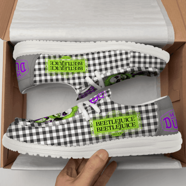 Tubopro Beetlejuice Personalized Hey Dude Shoes For Men And Women