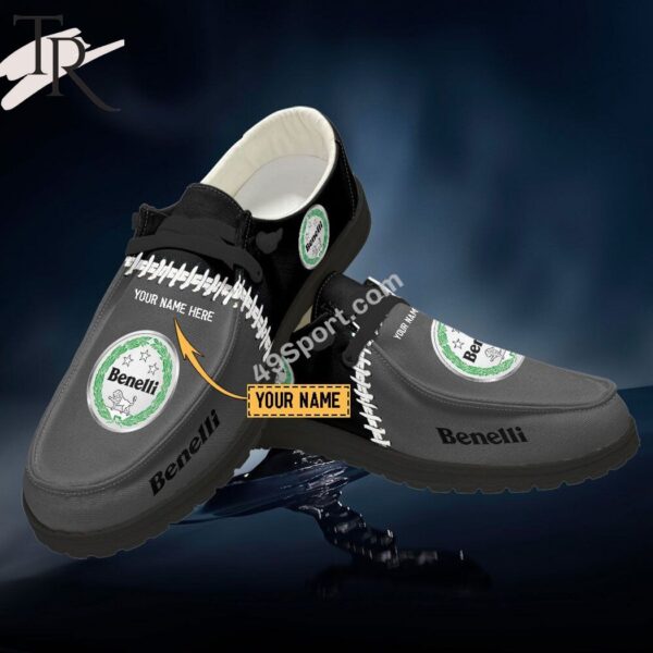 Tubopro Benelli Personalized Hey Dude Shoes For Men And Women