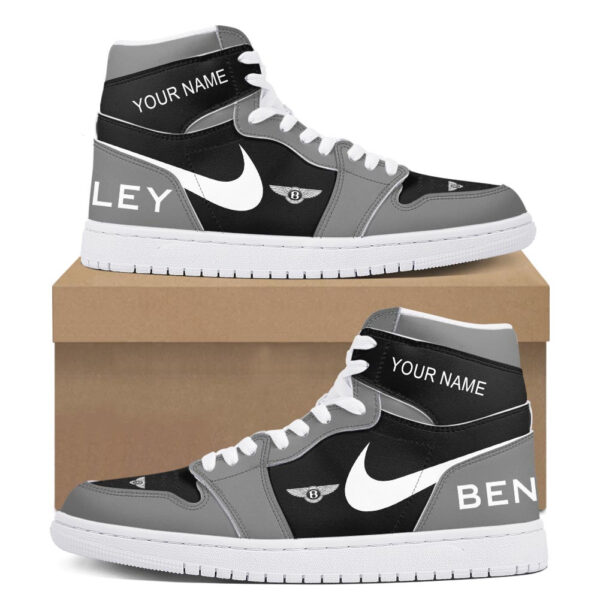 Tubopro Bentley AJ1 High Sneakers Shoes For Men And Women - Image 2