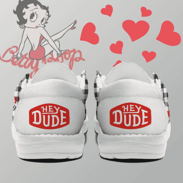 Tubopro Betty Boop Personalized Hey Dude Shoes For Men And Women - Image 3
