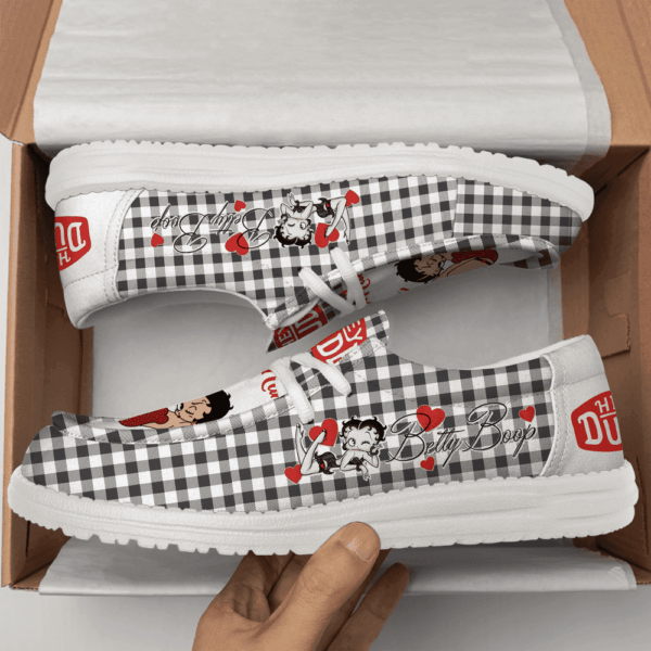 Tubopro Betty Boop Personalized Hey Dude Shoes For Men And Women - Image 2