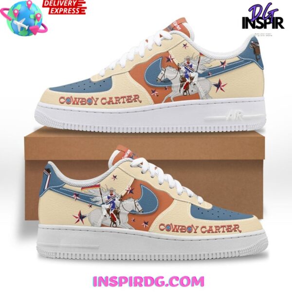 Tubopro Beyoncé Cowboy Carter Air Low-Top Sneakers Shoes For Men And Women - Image 2