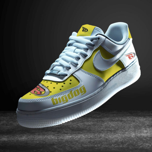 Tubopro Big Dog Motorcycles Air Low-Top Sneakers Shoes For Men And Women