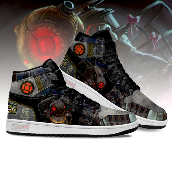 Tubopro Big Sister BioShock AJ1 High Sneakers Shoes For Men And Women - Image 3