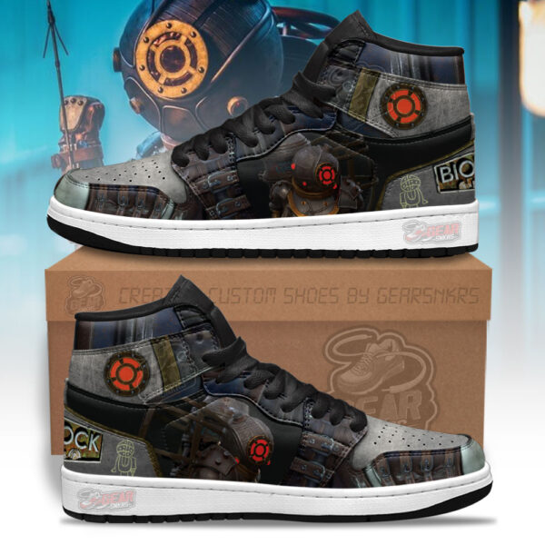 Tubopro Big Sister BioShock AJ1 High Sneakers Shoes For Men And Women