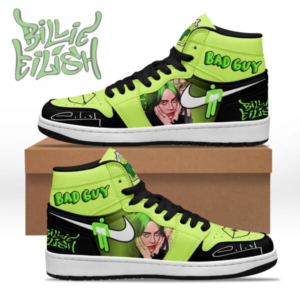 Tubopro Billie Eilish AJ1 High Sneakers Shoes For Men And Women