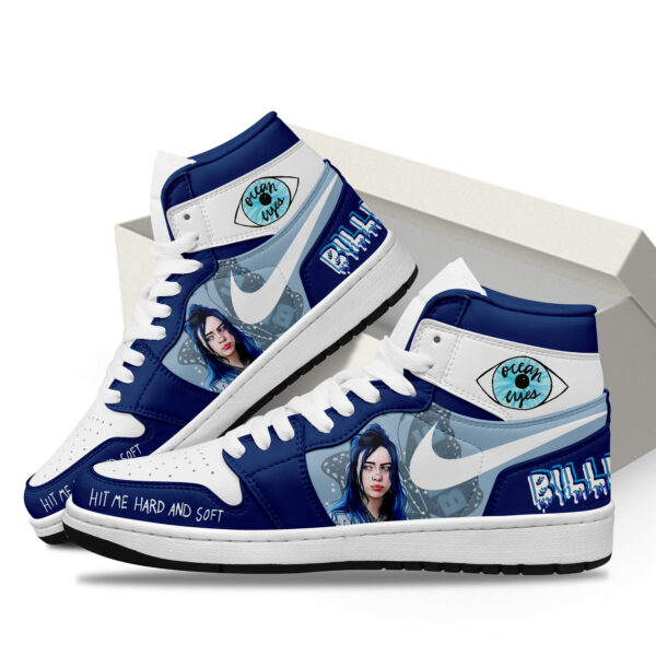 Tubopro Billie Eilish AJ1 High Sneakers Shoes For Men And Women - Image 2