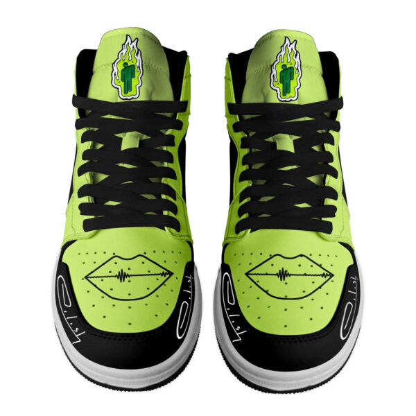 Tubopro Billie Eilish AJ1 High Sneakers Shoes For Men And Women - Image 2
