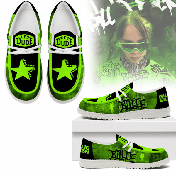 Tubopro Billie Eilish Personalized Hey Dude Shoes For Men And Women