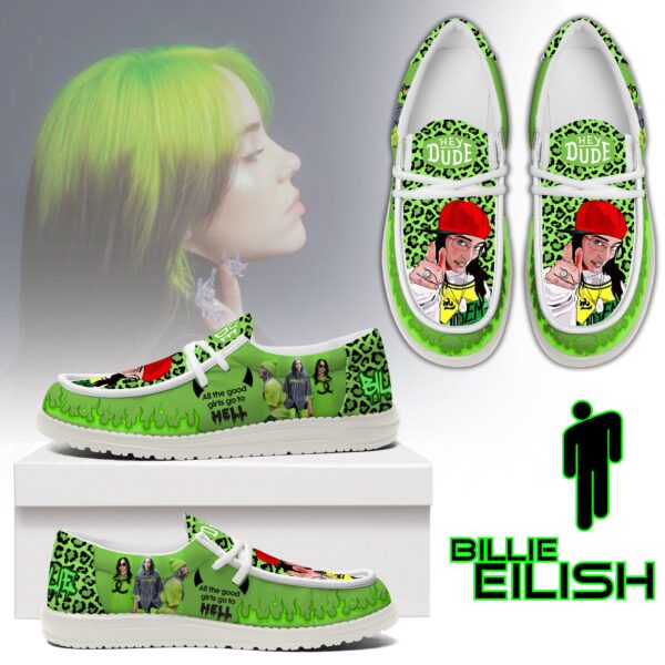 Tubopro Billie Eilish Personalized Hey Dude Shoes For Men And Women