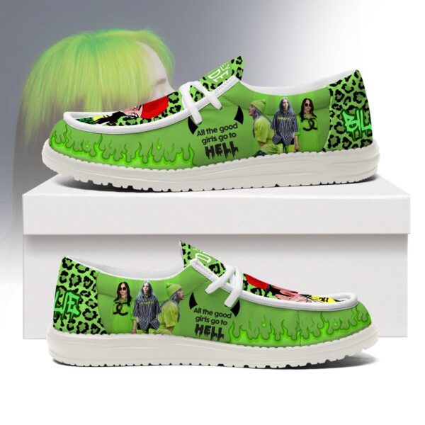 Tubopro Billie Eilish Personalized Hey Dude Shoes For Men And Women - Image 2