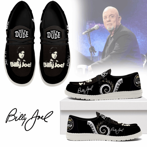 Tubopro Billy Joel Personalized Hey Dude Shoes For Men And Women
