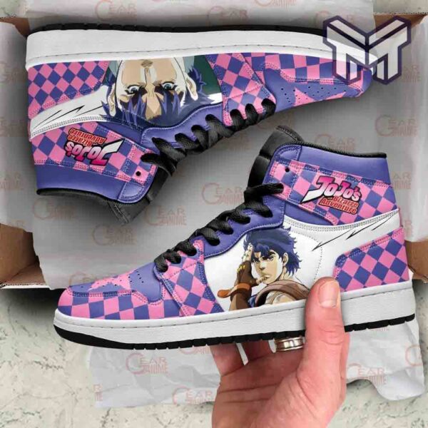 Tubopro Bizarre Adventure AJ1 High Sneakers Shoes For Men And Women
