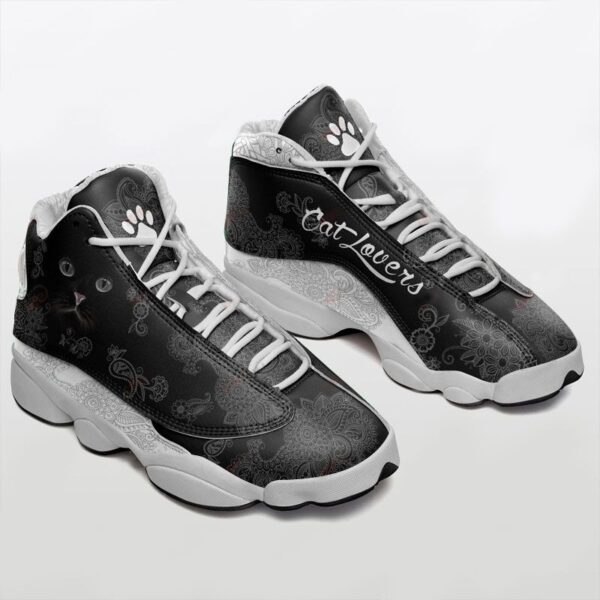 Tubopro Black Cat Lovers AJ13 Sneakers Shoes For Men And Women