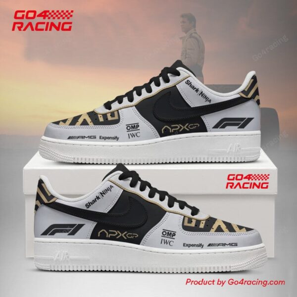 Tubopro Black F1 The Movie Air Low-Top Sneakers Shoes For Men And Women