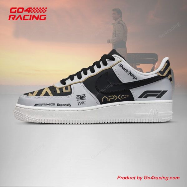Tubopro Black F1 The Movie Air Low-Top Sneakers Shoes For Men And Women - Image 2