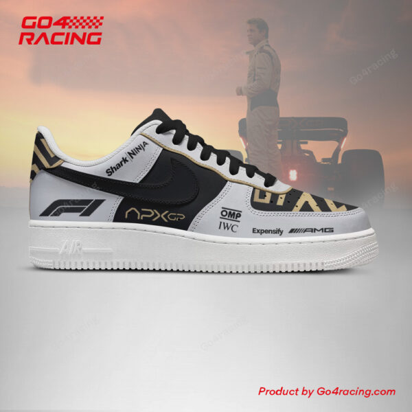 Tubopro Black F1 The Movie Air Low-Top Sneakers Shoes For Men And Women - Image 3
