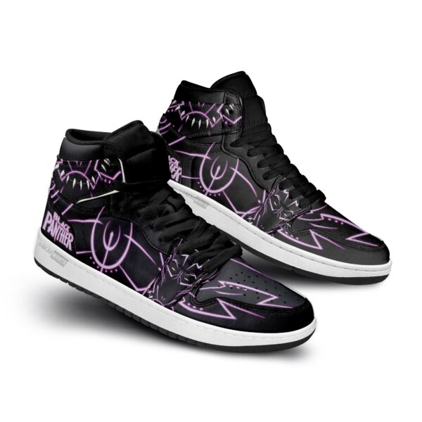Tubopro Black Panther AJ1 High Sneakers Shoes For Men And Women - Image 2