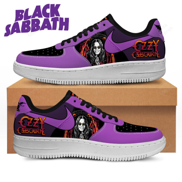 Tubopro Black Sabbath Air Low-Top Sneakers Shoes For Men And Women