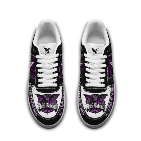 Tubopro Black Sabbath Air Low-Top Sneakers Shoes For Men And Women - Image 3