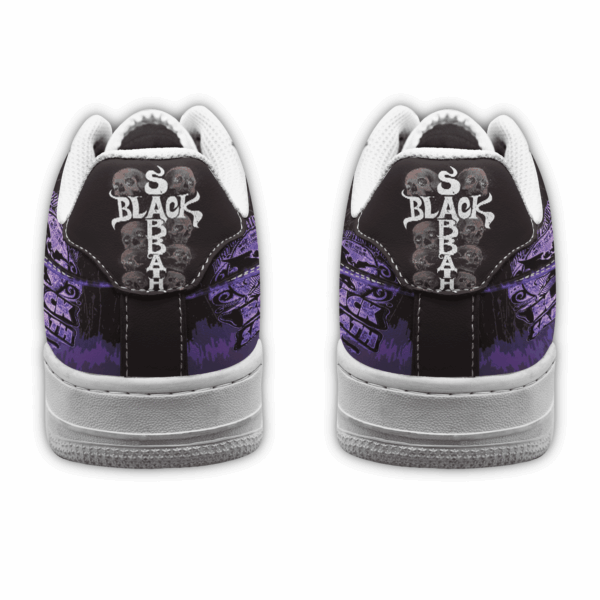 Tubopro Black Sabbath Air Low-Top Sneakers Shoes For Men And Women - Image 4