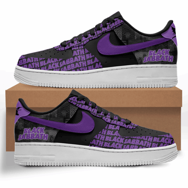 Tubopro Black Sabbath Air Low-Top Sneakers Shoes For Men And Women