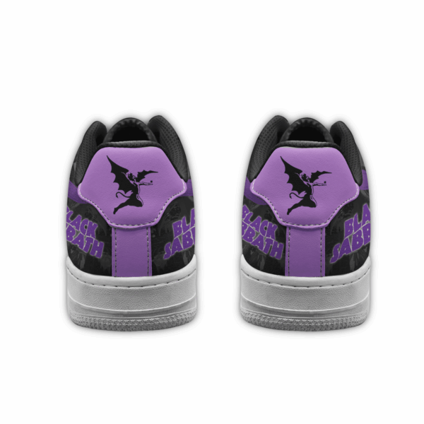 Tubopro Black Sabbath Air Low-Top Sneakers Shoes For Men And Women - Image 3