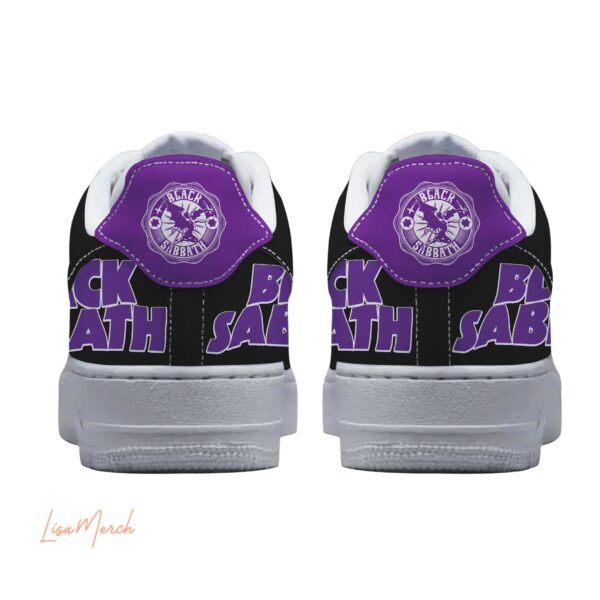 Tubopro Black Sabbath Air Low-Top Sneakers Shoes For Men And Women - Image 3
