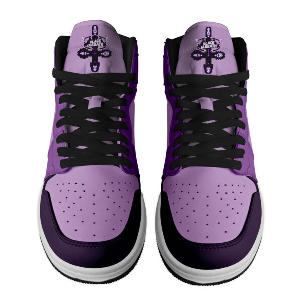 Tubopro Black Sabbath AJ1 High Sneakers Shoes For Men And Women - Image 2