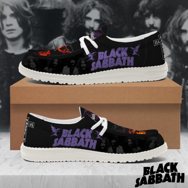 Tubopro Black Sabbath Personalized Hey Dude Shoes For Men And Women