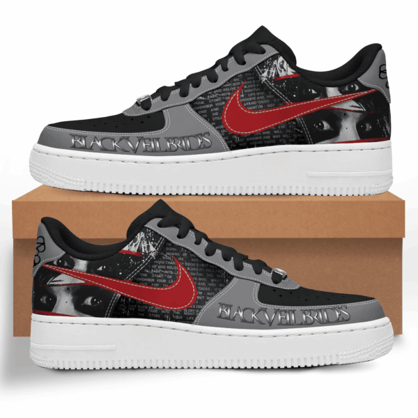 Tubopro Black Veil Brides Air Low-Top Sneakers Shoes For Men And Women