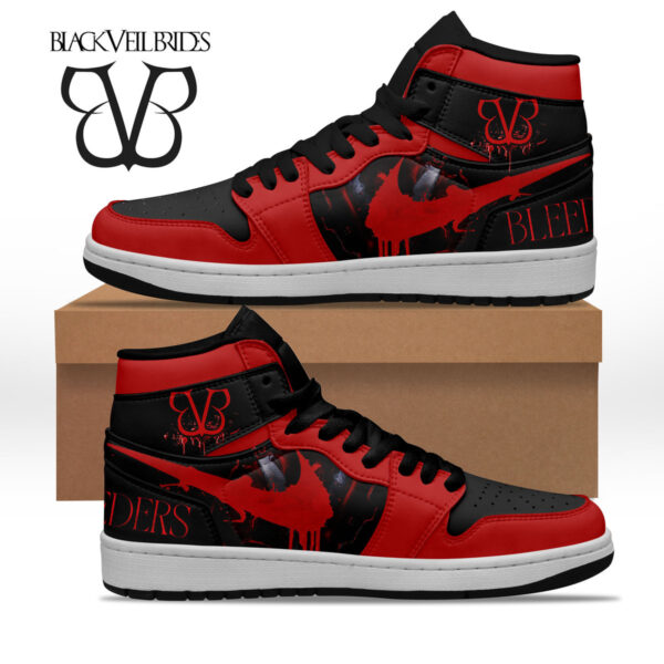 Tubopro Black Veil Brides AJ1 High Sneakers Shoes For Men And Women