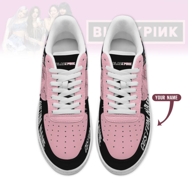Tubopro Blackpink Air Low-Top Sneakers Shoes For Men And Women - Image 3