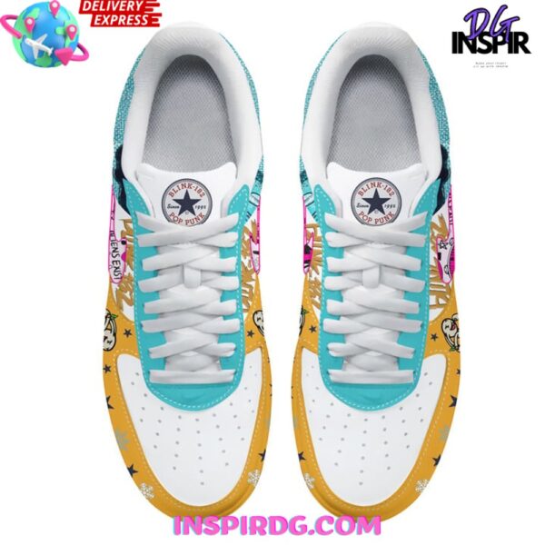 Tubopro Blink-182 Air Low-Top Sneakers Shoes For Men And Women - Image 4