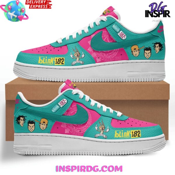 Tubopro Blink-182 Air Low-Top Sneakers Shoes For Men And Women - Image 2