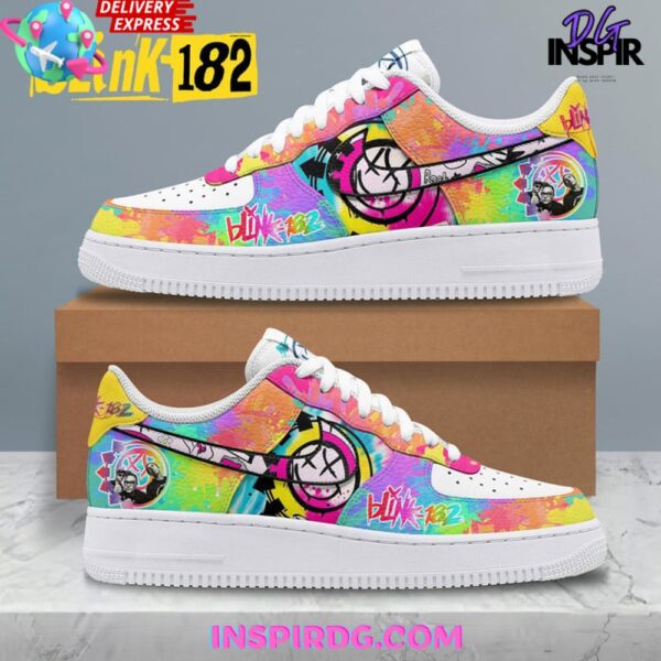 Tubopro Blink-182 Air Low-Top Sneakers Shoes For Men And Women