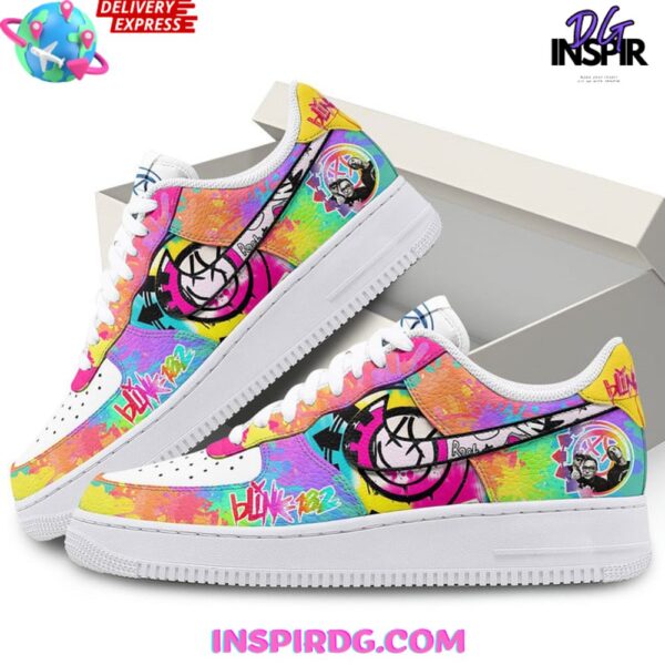 Tubopro Blink-182 Air Low-Top Sneakers Shoes For Men And Women - Image 2
