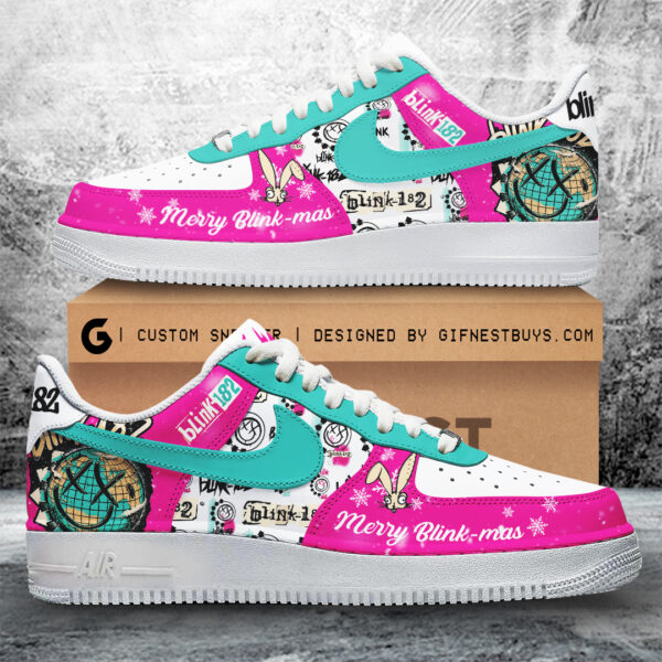 Tubopro Blink 182 Air Low-Top Sneakers Shoes For Men And Women