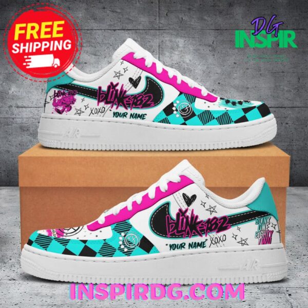 Tubopro Blink-182 Air Low-Top Sneakers Shoes For Men And Women